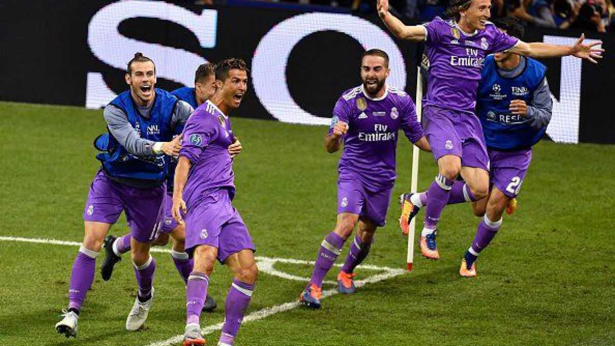 altText(Goleada histórica en Cardiff: Real Madrid aplastó a Juventus y consiguió el bicampeonato)}