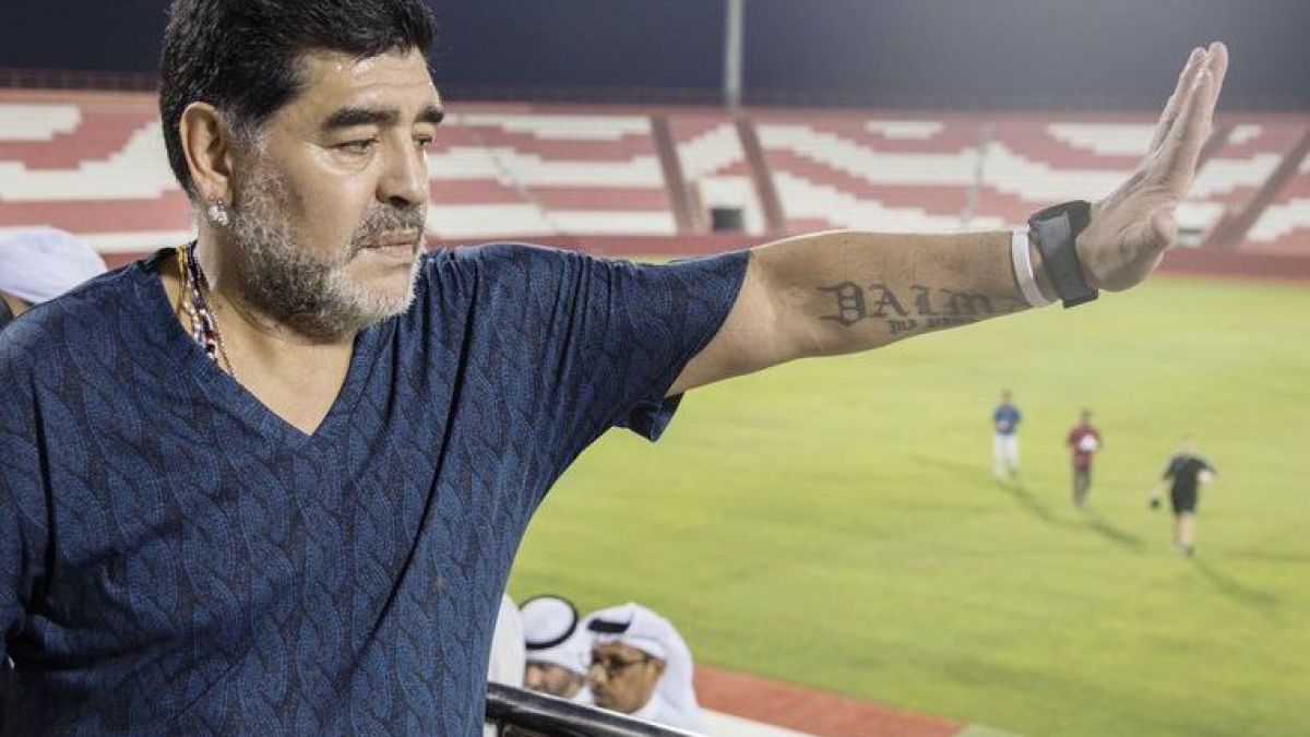 altText(Maradona contra Infantino: 