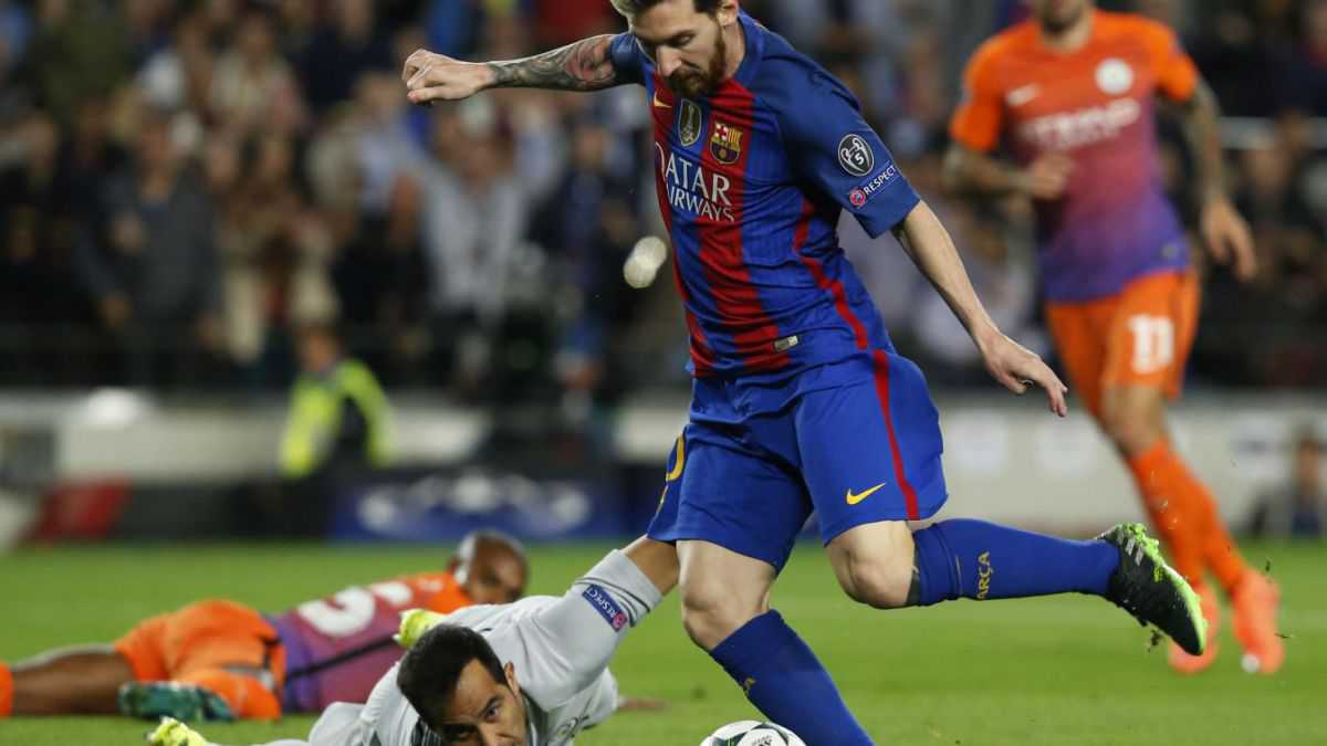 altText(Messi volvió y se hizo una fiesta con el City de Guardiola)}