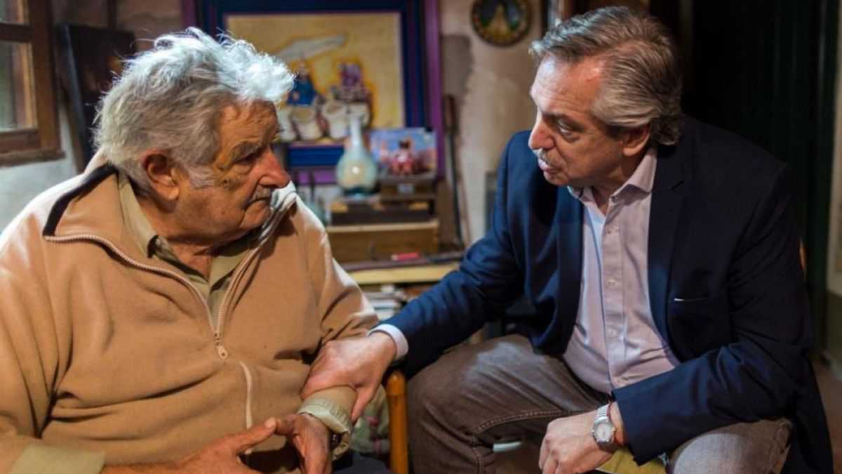 altText(Alberto Fernández visitó a Pepe Mujica: 