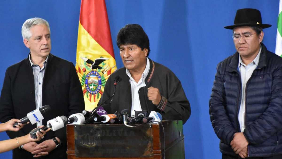 altText(Al igual que Evo Morales, el ex vicepresidente boliviano llegó a Argentina y pide refugio)}
