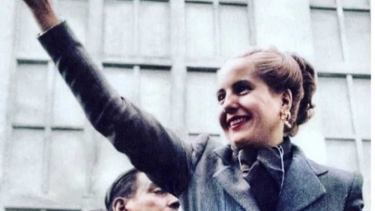 altText(El recuerdo de Alberto Fernández a Eva Perón)}