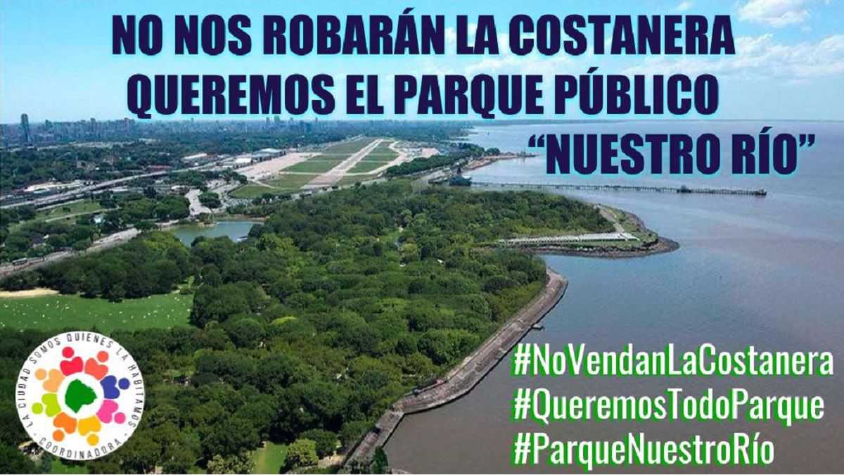 <p>Presentan en la Legislatura un proyecto para hacer un parque público en Costanera Norte.</p> (@observatorioODC)