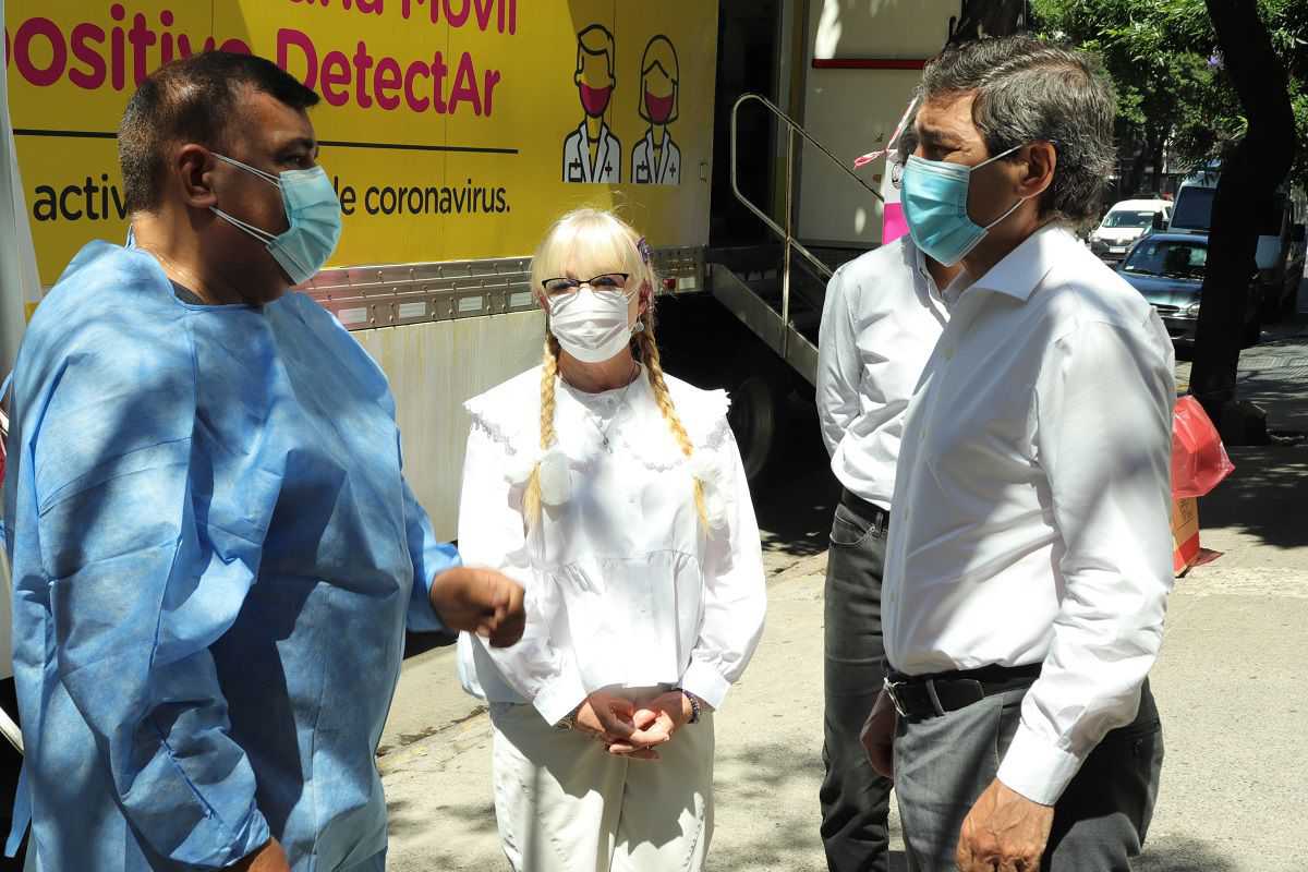 <p>Quirós llamó la atención porque se duplicaron los casos de coronavirus en la Ciudad en la última quincena. </p> (@FernanQuirosBA)