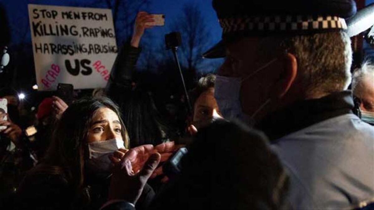 altText(Londres vuelve a protestar contra el secuestro y femicidio de una joven)}
