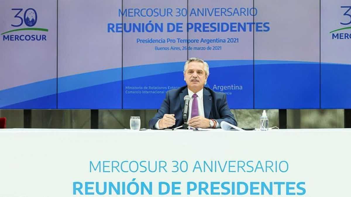 altText(30 años del Mercosur: Alberto pidió 