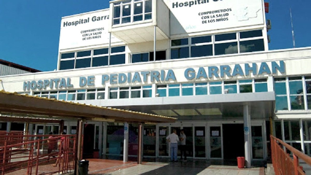 <p>El Hospital Pediátrico Garrahan, al tope de pacientes con Covid. </p>