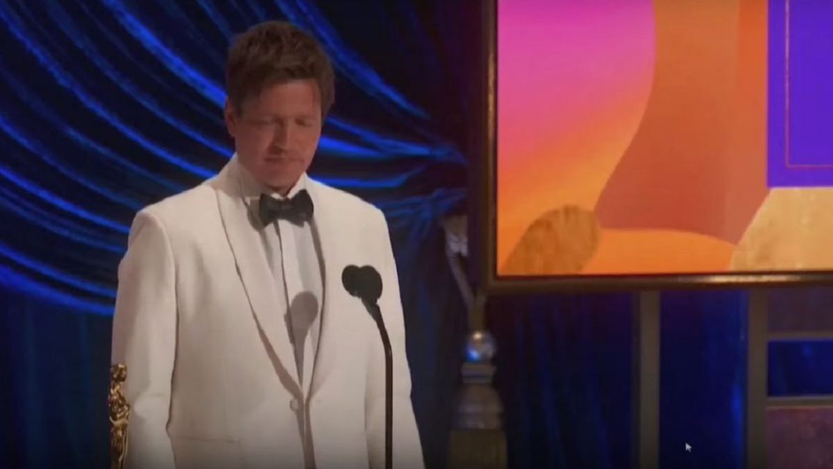 <p>Thomas Vinterberg en los Premios Oscar</p>