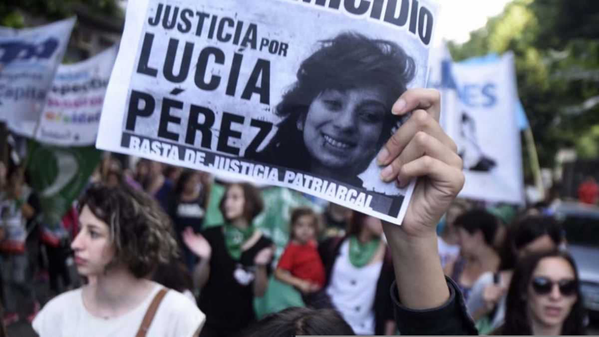 <p>Lucía Pérez fue asesinada cuando tenía 16 años.</p> (Télam)