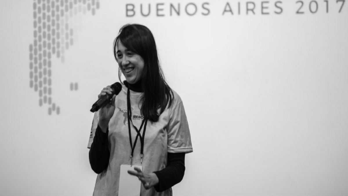  <p>Ana Torres, directora ejecutiva de Wikipedia Argentina.</p> 