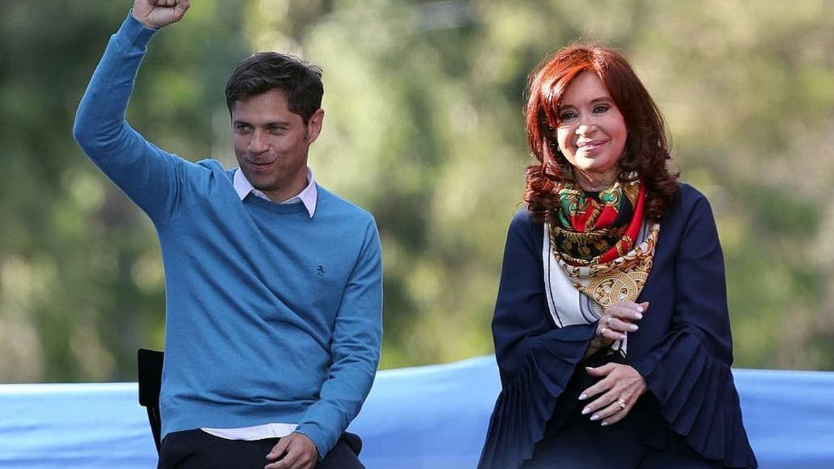 <p>Axel Kicillof / Cristina Kirchner </p> (T�lam)