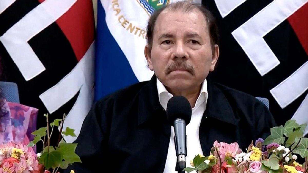 <p>Daniel Ortega</p> (Télam)