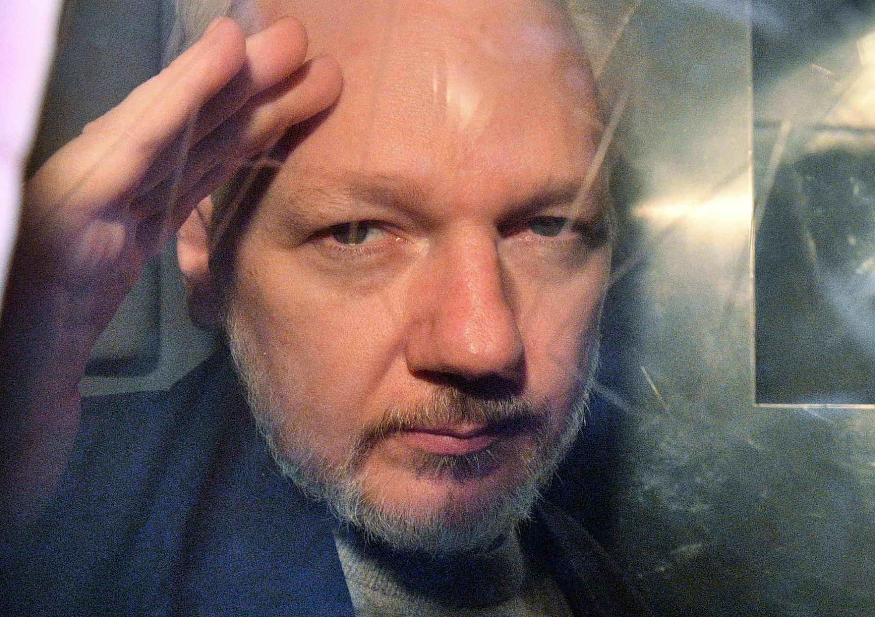 Julian Assange (Télam)