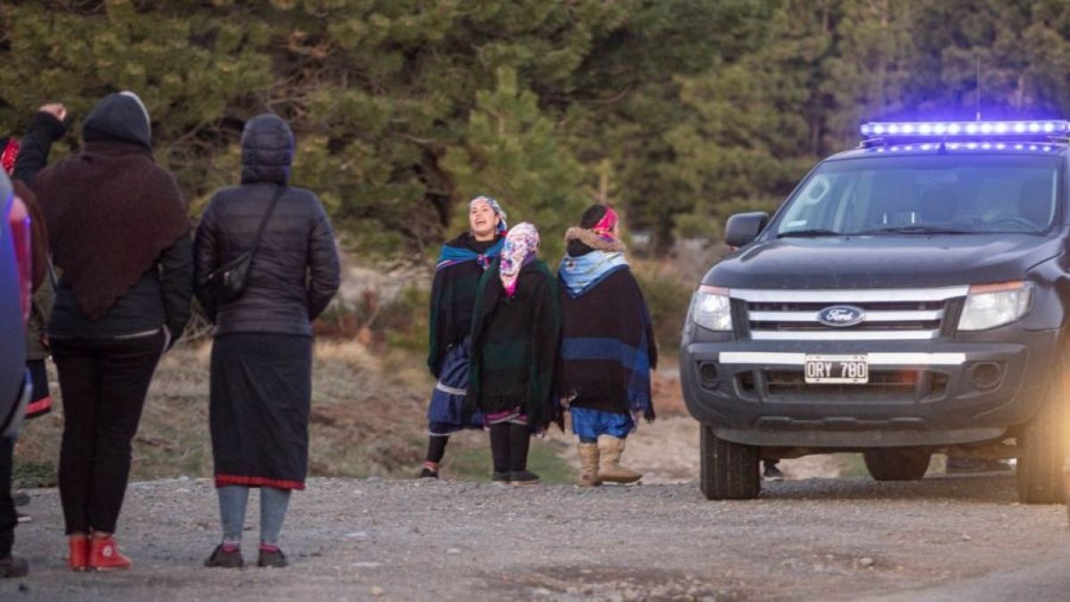 altText(Liberaron a una de las mujeres mapuche detenidas tras la represión en Villa Mascardi)}