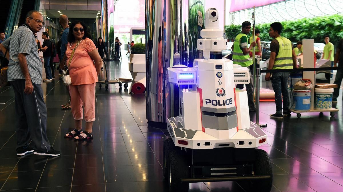 altText(Singapur desplegará robots policía en sus calles)}